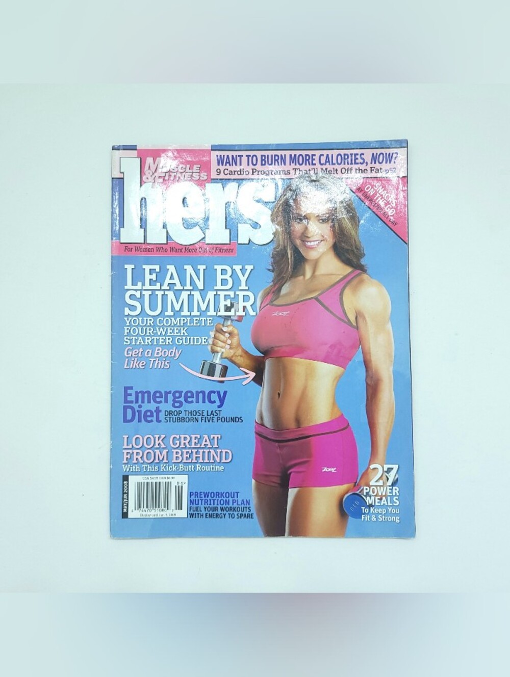 Muscle And Fitness Hers Magazine May / June 2008 No Label